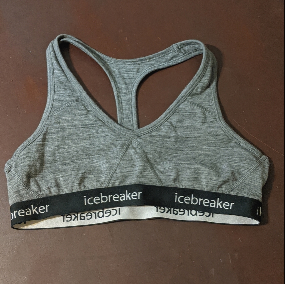 Icebreaker 100% Merino Wool Sports Bra Like New